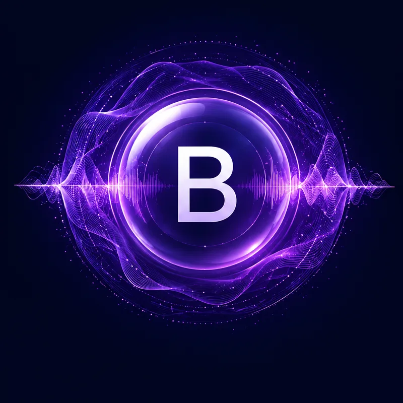 Abstract voice orb: Beth