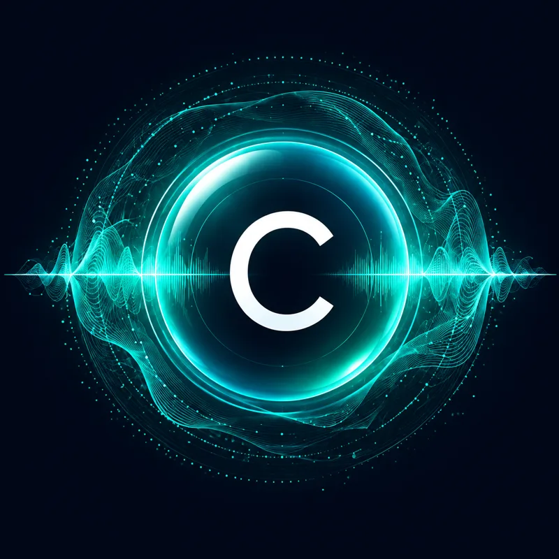 Abstract voice orb: Chloe